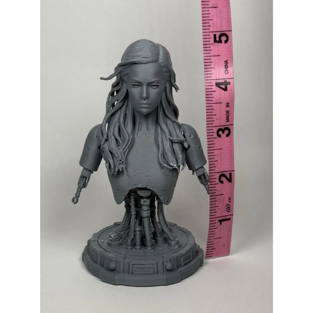 Sarah Connor Chronicles Poster Version Paintable Robot Toy